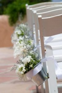 Garden Wedding Ailse Decor