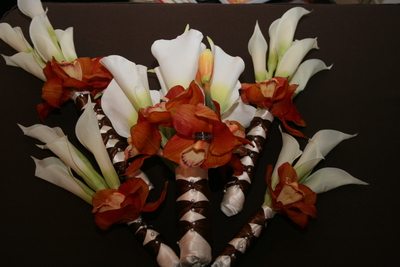 Silk Wedding Bouquets on Hand Tied Silk Wedding Bouquet
