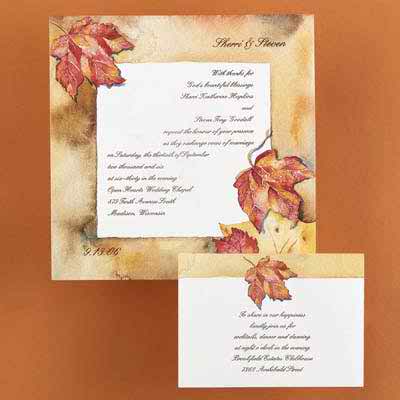 wedding invitations with wedding themes