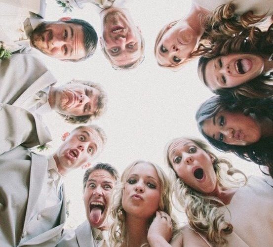wedding party photos