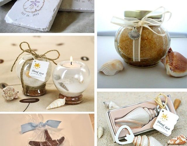 beach themed favors