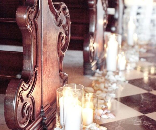 church decorations for wedding