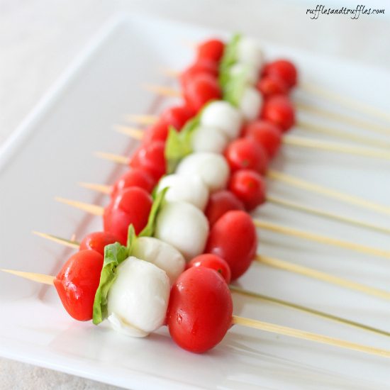 Caprese Kabobs from