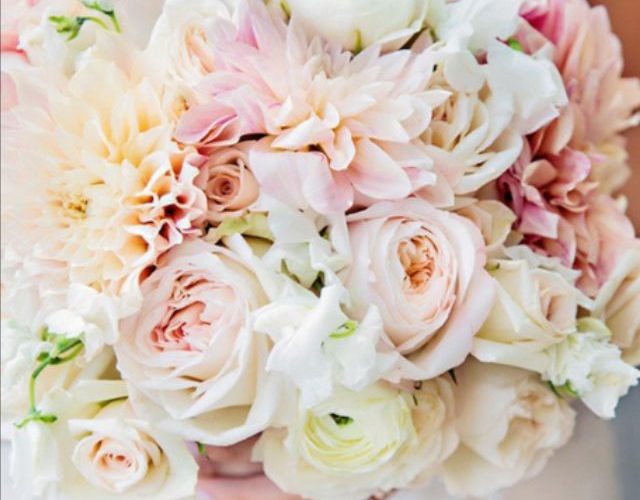 using local wedding flowers