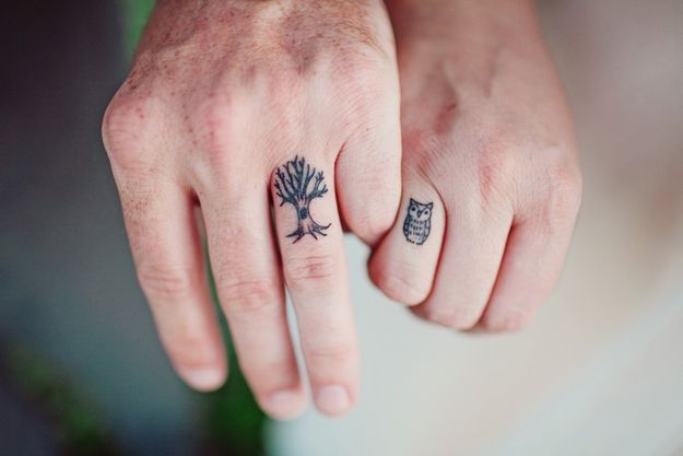 wedding ring tattoo ideas
