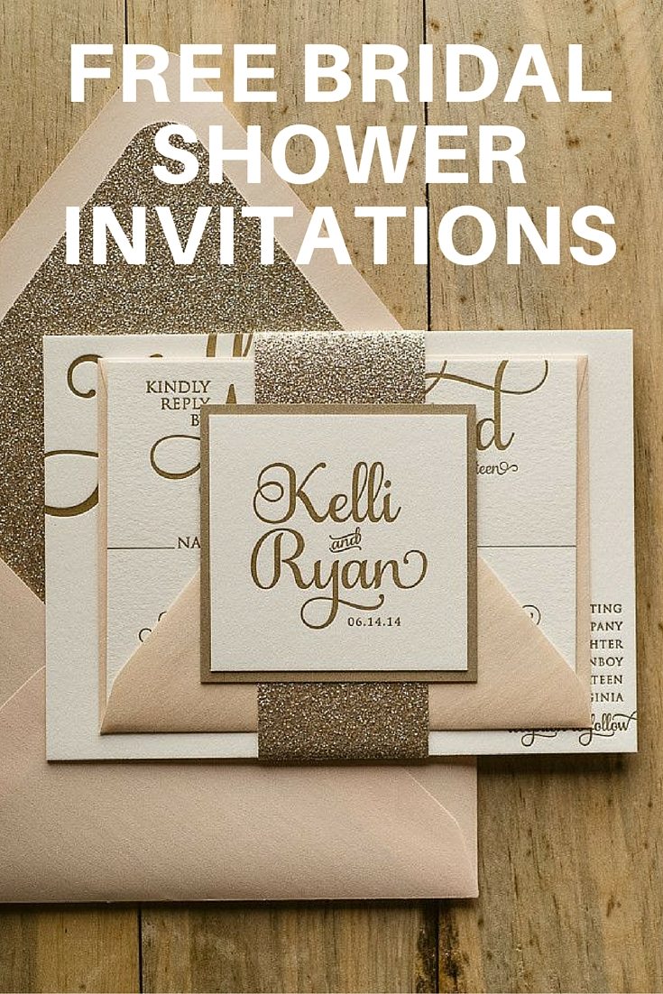 free bridal shower invitations