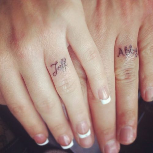 Your Guide to Wedding Ring/Band Tattoos | | TopWeddingSites.com
