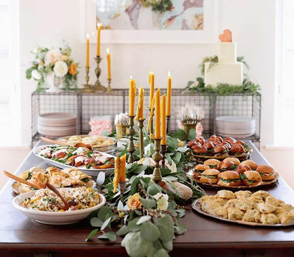 catering your own wedding