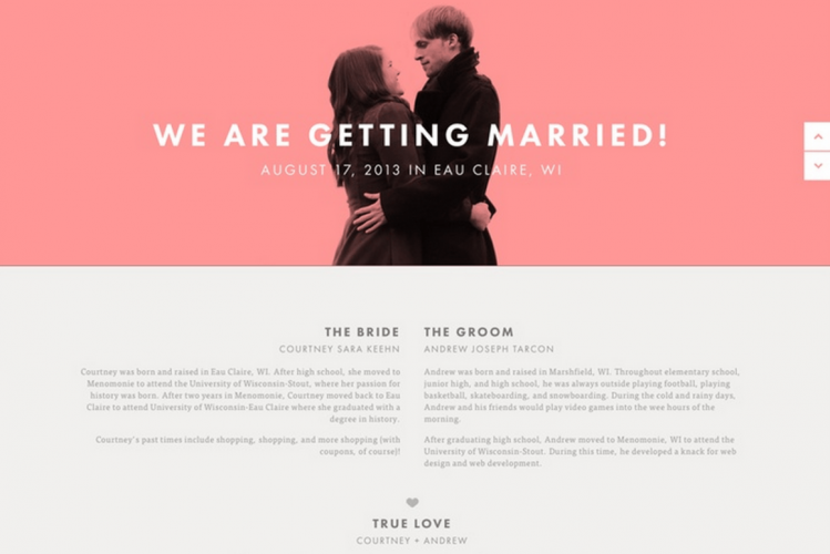 weebly wedding website
