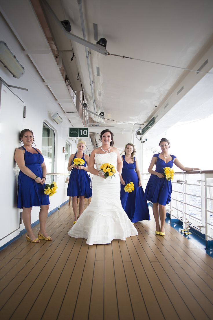 cruise ship wedding at port