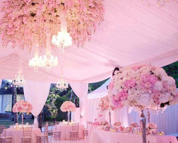 pink wedding