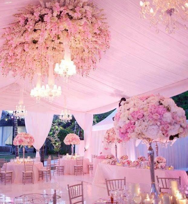 pink wedding