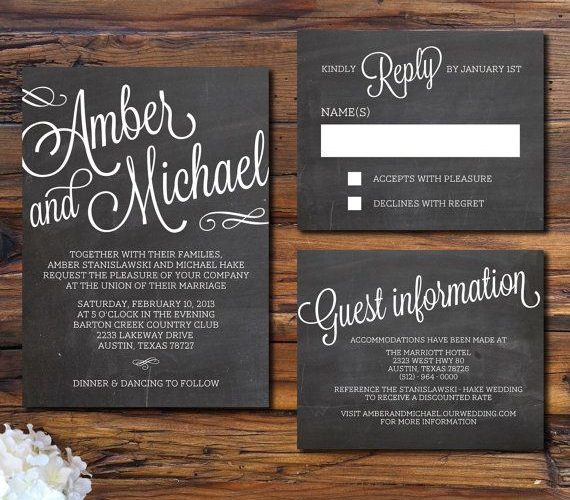 handmade wedding invitations