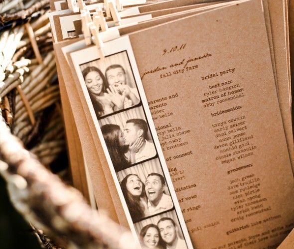 wedding programs