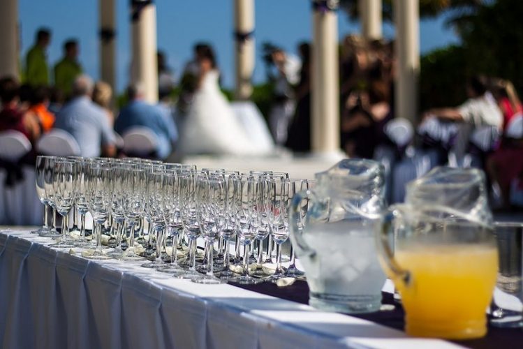wedding ceremony on beach