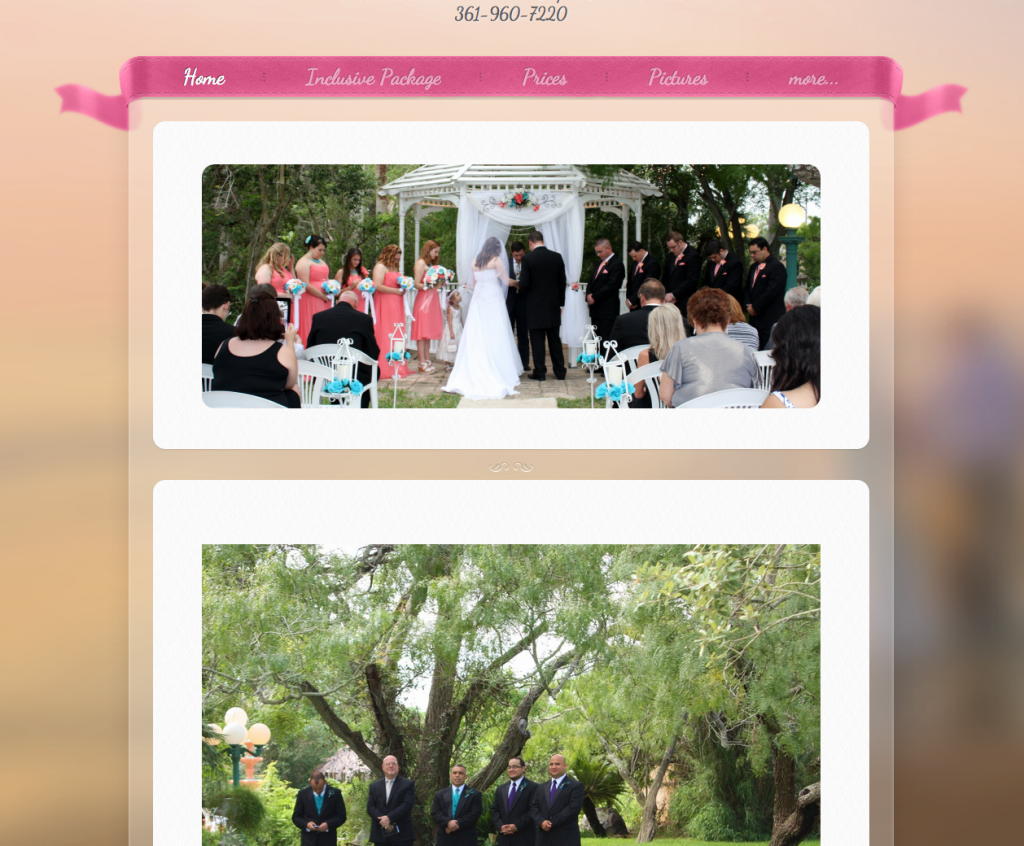 wedding website