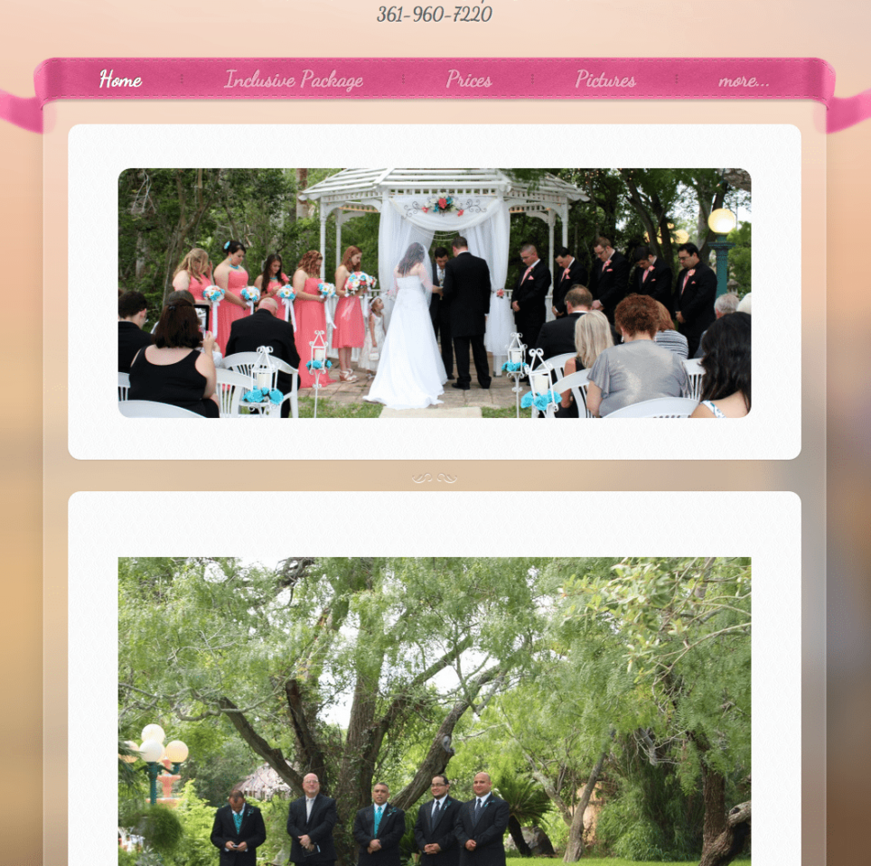 wedding website