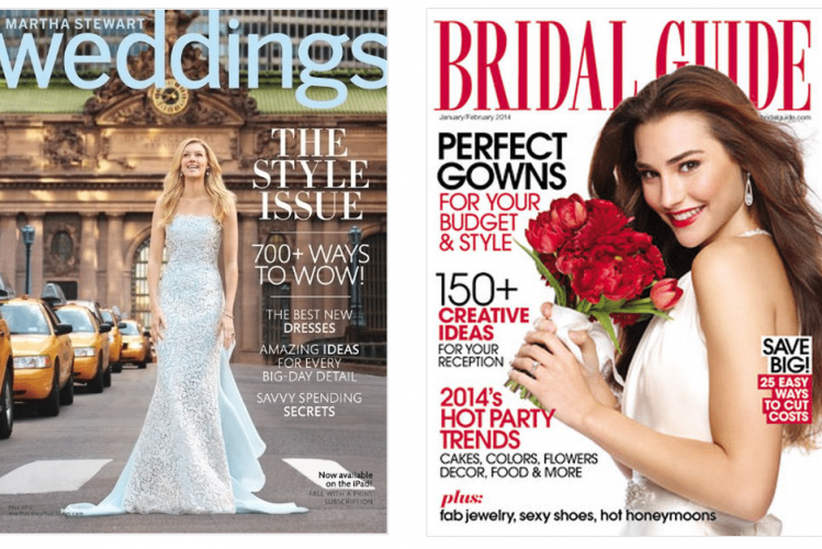 top bridal magazines
