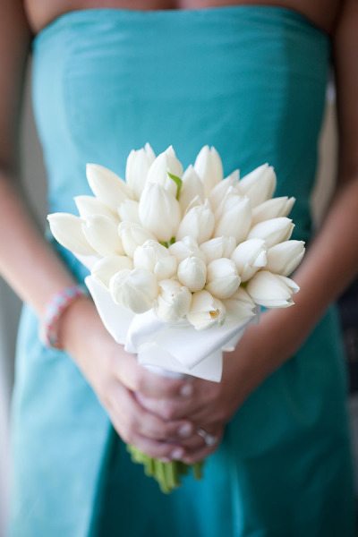 wedding tulips