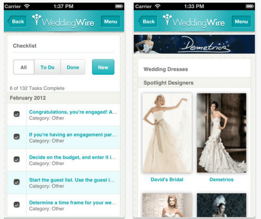 best wedding planning apps