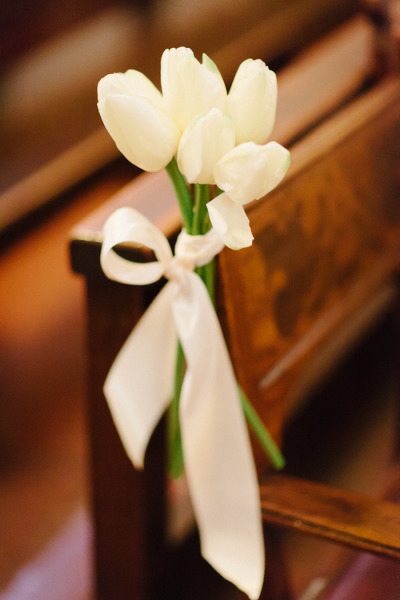 wedding tulips