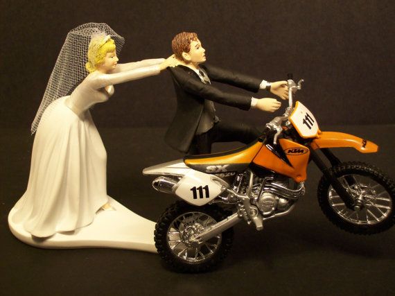 funny cake topper