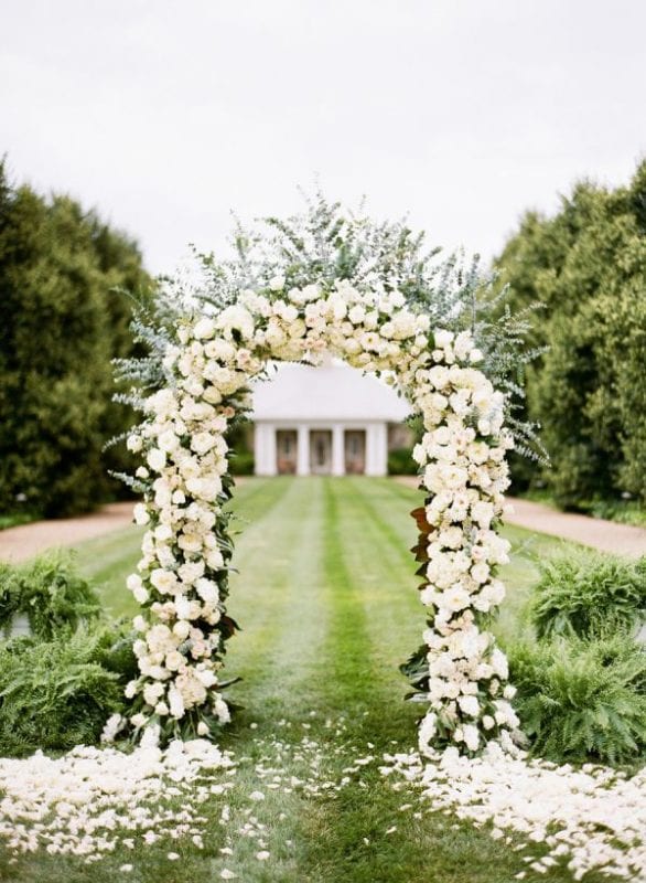 Ideas For Bride's Grand Entrance At Outdoor Wedding Ceremony