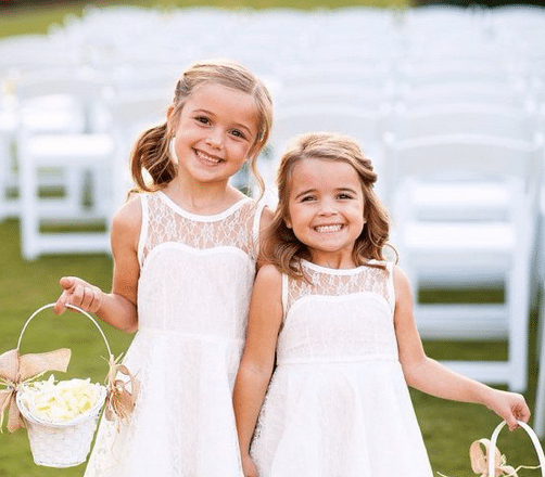 children at wedding