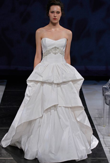 Wedding Ball Gowns with Pick-up Skirts
