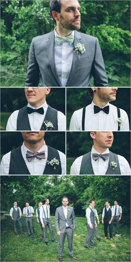 matching groomsmen