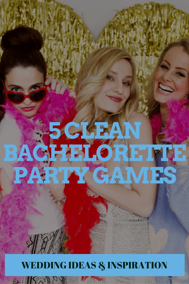 5 clean bachelorette party games