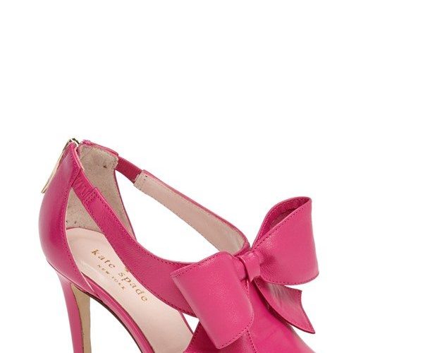 Hot Pink Wedding Day Shoes