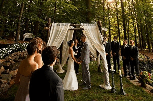 small wedding ceremony