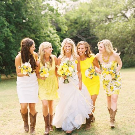 southern wedding bridesmaids