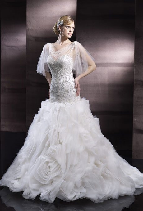 Wedding Gowns with Matching Capes