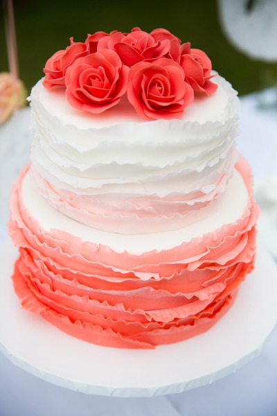Ombre Wedding Cakes
