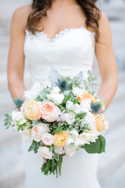 Ranunculus Bridal Wedding Bouquet