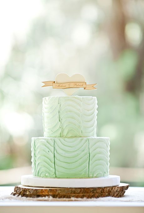 Green Wedding Cakes