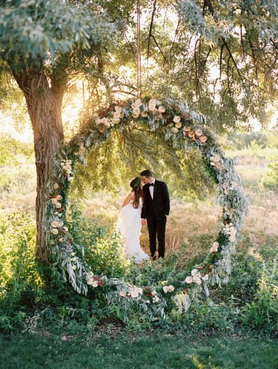 Wedding Floral Backdrop