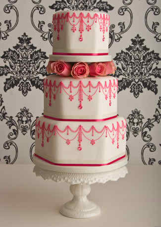 Tips as wedding cakes