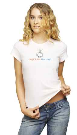 Buy personalized T-shirts for your rehearsal dinner