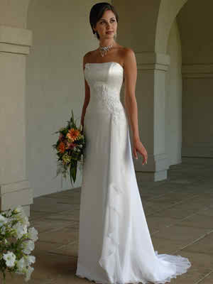 Corset wedding dress
