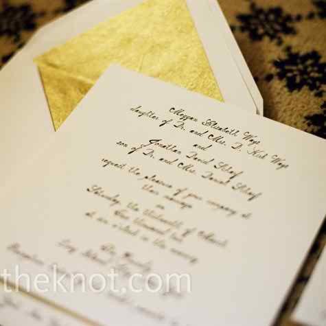 DIY wedding invitations for my nuptials