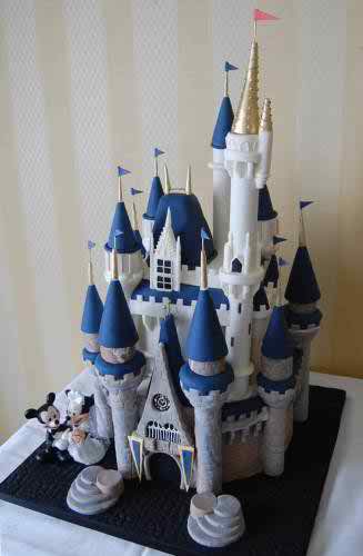 Disney wedding cakes 2
