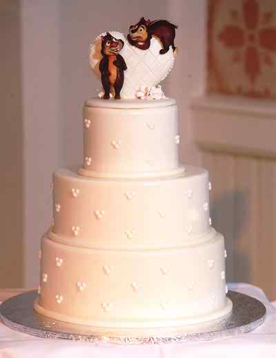 Disney wedding cakes