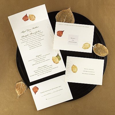 Ideas of autumn wedding invitations that you will simply love