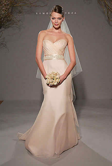 Spring bridal gown