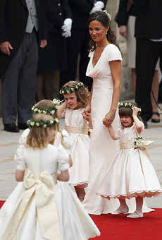 My bridal look in Pippa Middleton's style