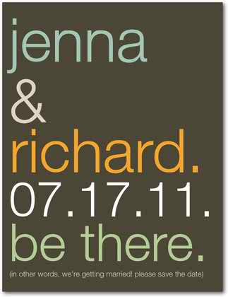 Send your save the dates in a creative way