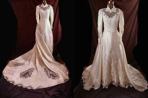 vintage wedding dresses